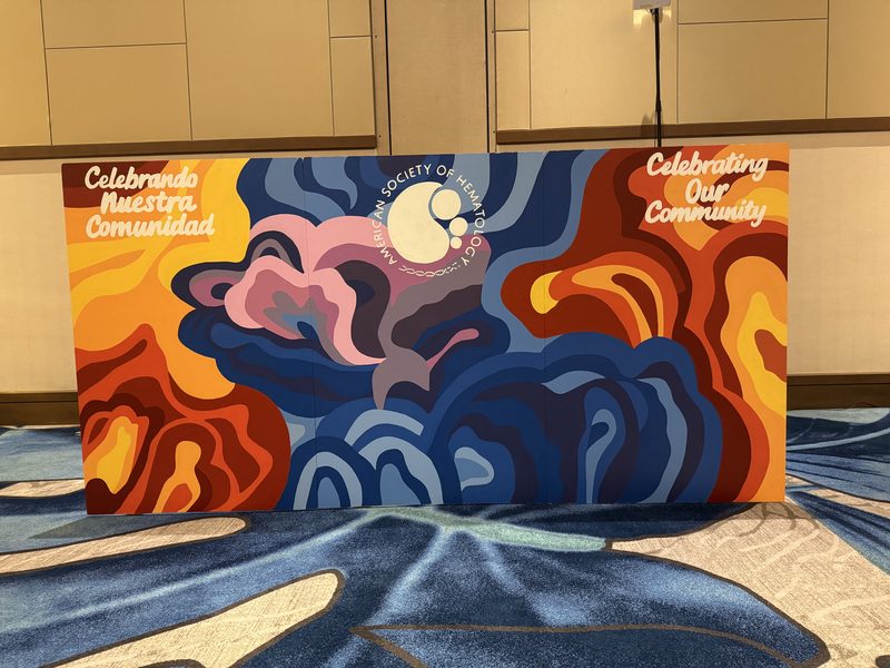 Celebrating Our Community live event mural